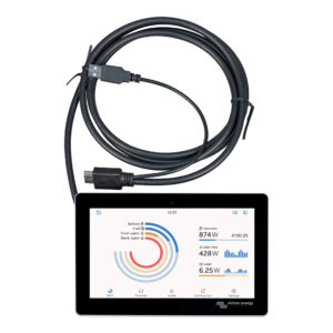 Écran de contrôle GX Touch 50 Flush Victron Energy pour fourgon aménagé