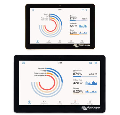 Écran de contrôle GX Touch 70 Victron Energy pour fourgon aménagé