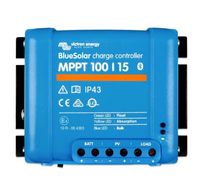 Régulateur Victron BlueSolar 100/15 pour panneaux solaires van