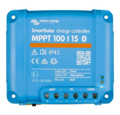 Régulateur Victron SmartSolar 100/15 pour panneaux solaires van