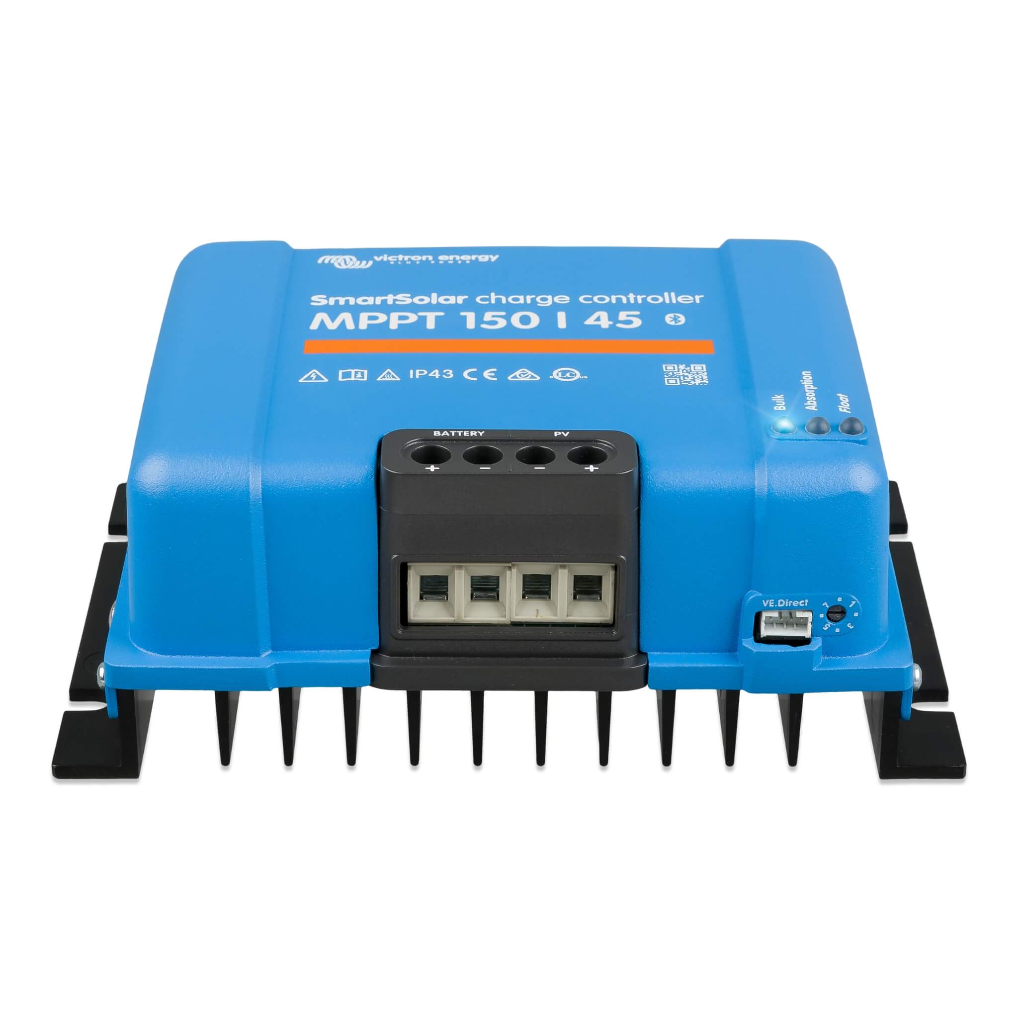 MPPT SmartSolar 150/45 Victron 2 Régulateur Victron SmartSolar 150/45 pour fourgon aménagé