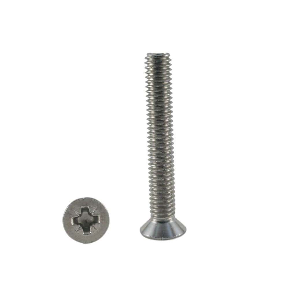 Vis M6 x 40mm Inox (x10) 1 vis M6 inox
