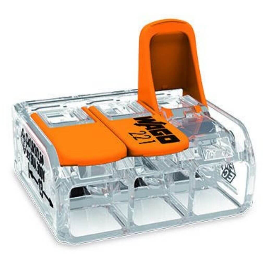 WAGO 221-613 : Lot de 10 4 Levier, WAGO, 221-613