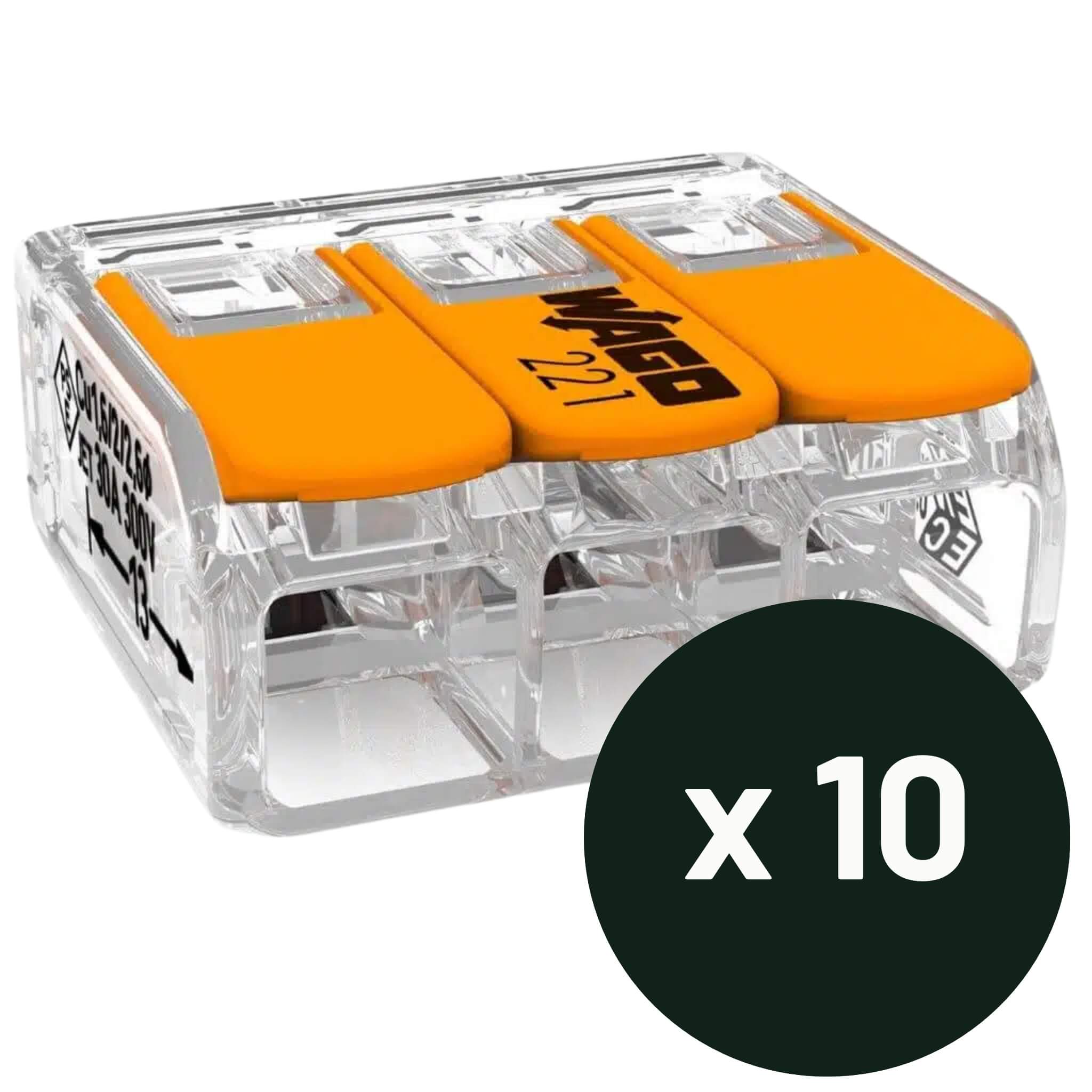 WAGO 221-613 : Lot de 10 1 WAGO 221-613 : Lot de 10