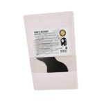 Base métallique autocollante noire WM Aquatec en acier inoxydable pour fixation magnétique