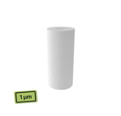 Cartouche filtrante PP 1 µm WM Aquatec taille S pour circuit d’eau de van