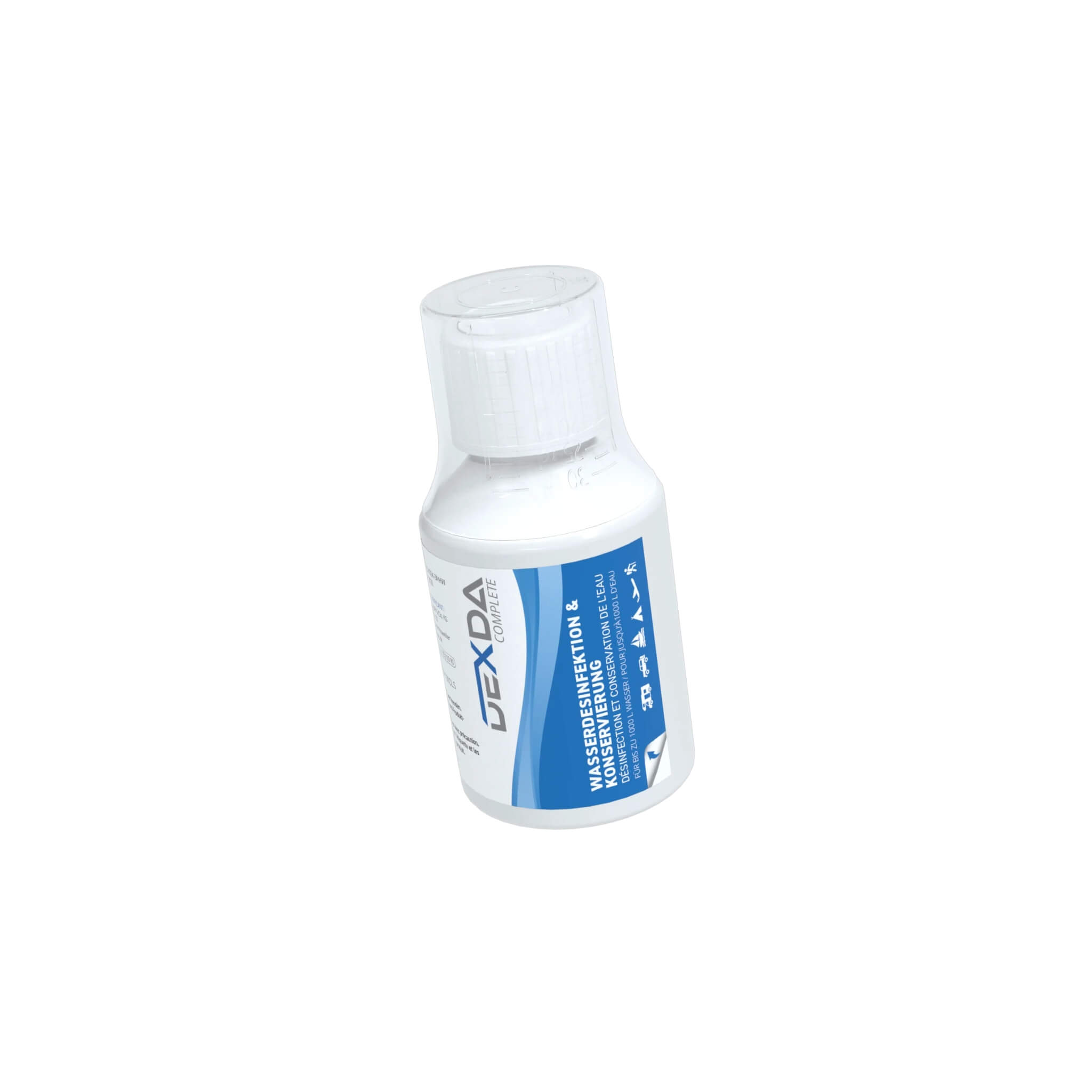 Dexda Complete 500ml WM Aquatec 2 Désinfectant DEXDA Complete 500 ml WM Aquatec pour réservoir d’eau de camping-car