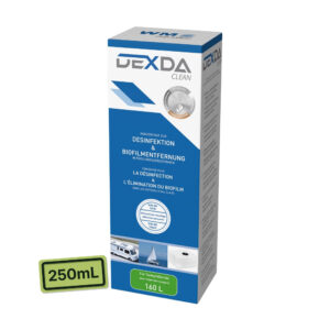 DEXDA Clean 250 ml WM Aquatec pour désinfecter un réservoir d’eau douce
