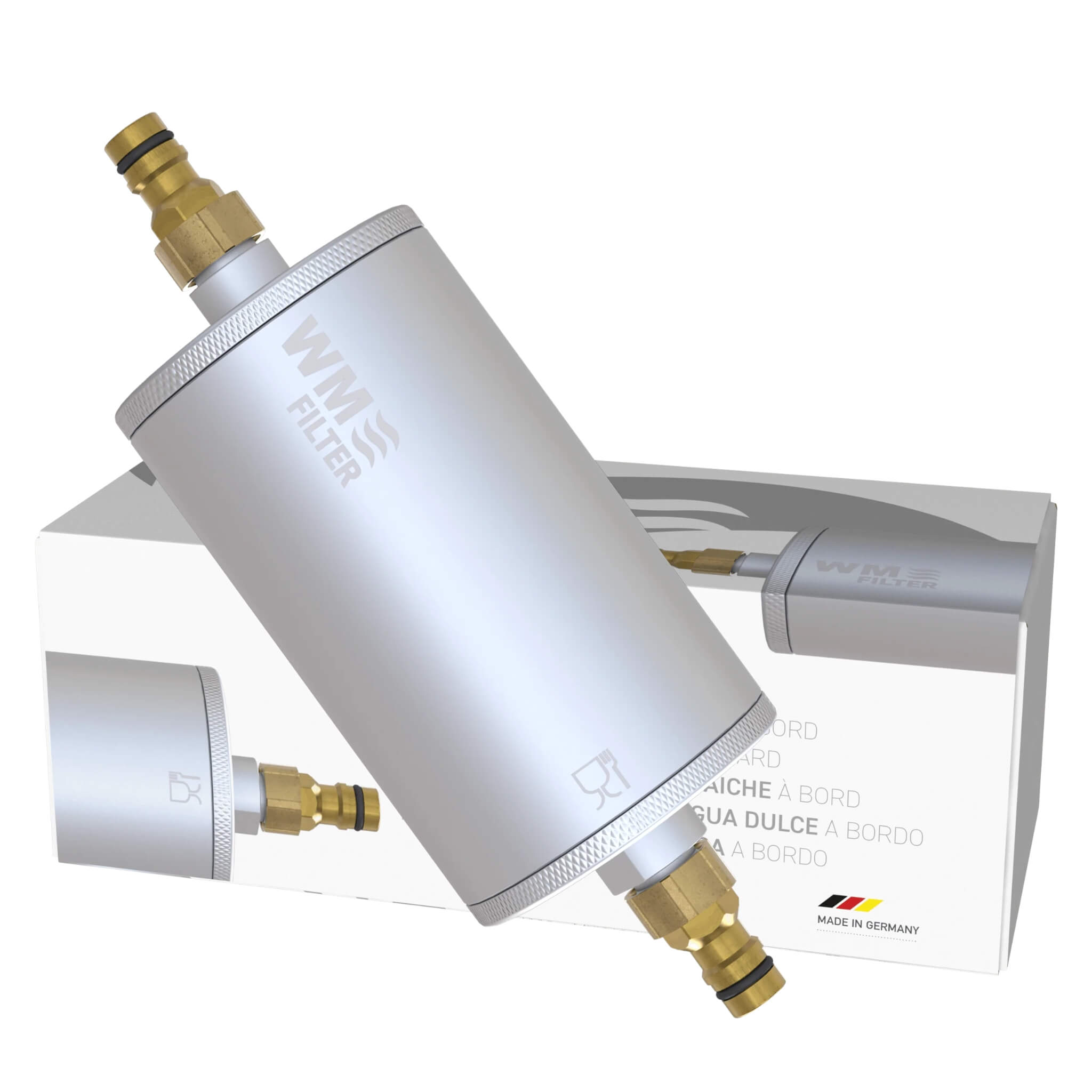 Filtre à Charbon Actif WM Aquatec 1 Filtre à charbon actif WM Aquatec pour filtration de l’eau en van