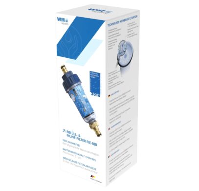 Filtre de remplissage en ligne FIE-100 WM Aquatec à membrane 0,1 µm pour van