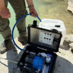 Kit portable de désinfection UV-C UV-Aid+ Flow WM Aquatec avec double filtration