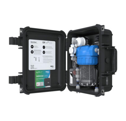 Kit de traitement de l’eau UV-Aid+ Eco WM Aquatec avec charbon actif pour van