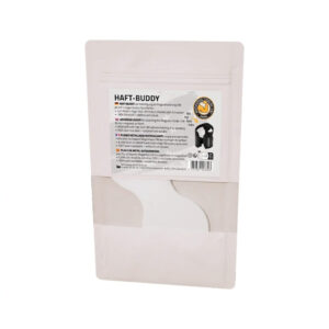 Plaque métallique autocollante blanche WM Aquatec pour support magnétique universel